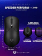 Mouse Gamer Inalámbrico Alto Rendimiento Speeder Perform MG979 Balam Rush Conexiones Bluetooth, 2.4ghz y USB, 7 Botones, Switch HUANO 10,000,000 pulsacione - Miniatura 5