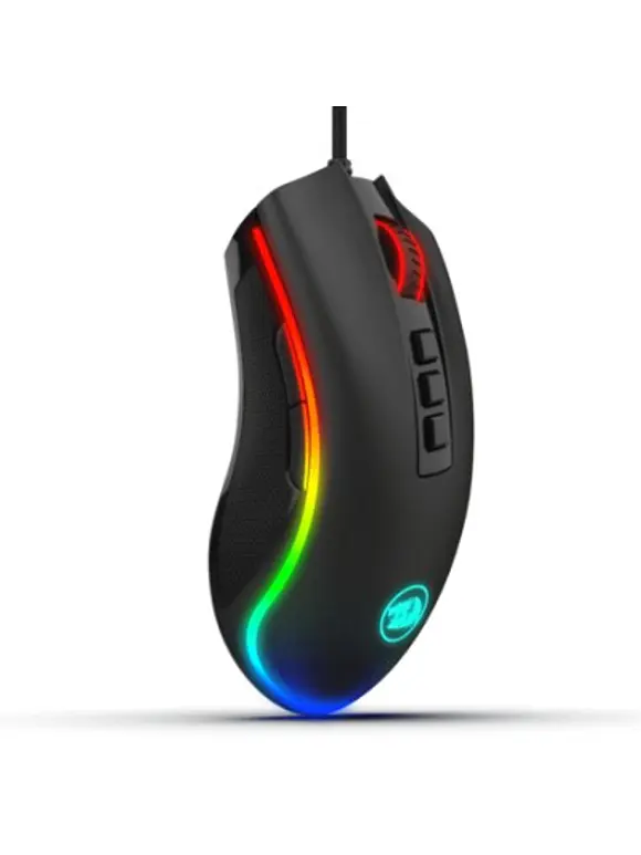 Mouse Redragon Cobra Chroma, Juego, Negro, 8 botones programables 2