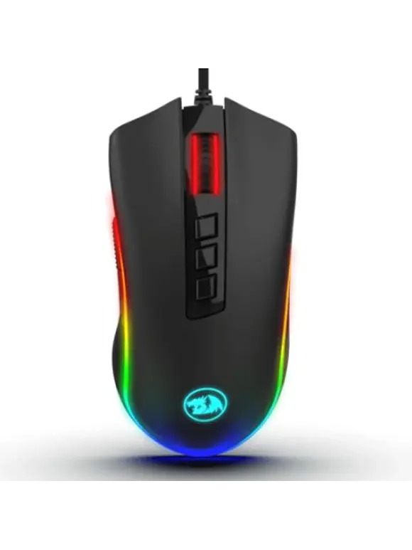 Mouse Redragon Cobra Chroma, Juego, Negro, 8 botones programables 3