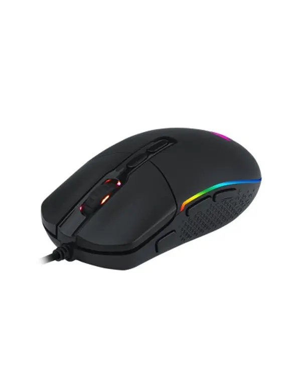 Mouse Redragon Invader, Juego, Negro, 8 botones programables, rgb 2