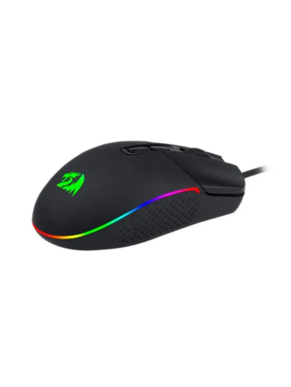 Mouse Redragon Invader, Juego, Negro, 8 botones programables, rgb 3