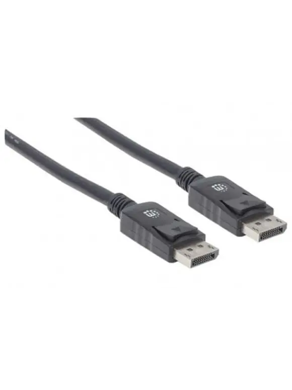307116 Cable DisplayPort Macho a DisplayPort Macho, Blindado, Negro, 2 m; resolución de hasta 4K@60Hz 3