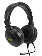 Audífono Gamer NACEB Black Mamba Naceb Technology NA-0317, Negro - Miniatura 2