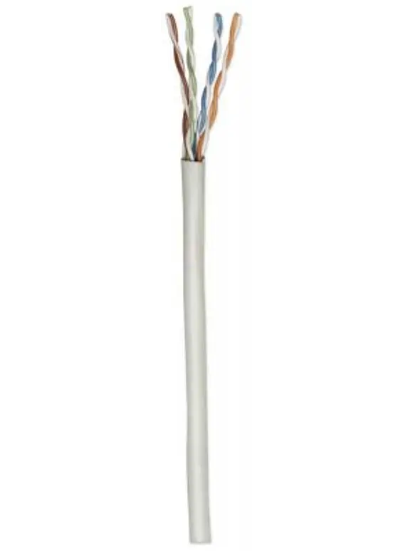 CABLE DE RED POR METRO CAT5E  SOLIDA GRIS, Con refuerzo para evitar la deformación 2
