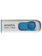 Memoria USB ADATA , Azul con blanco, 64GB - Miniatura 2