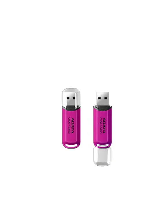 Memoria USB ADATA C906, Rosa, 64GB, USB tipo A 2