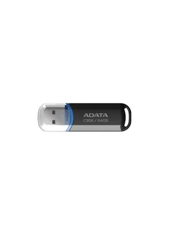 Memoria USB ADATA AC906-64G-RBK, Azul / Negro, 64GB, USB tipo A 3