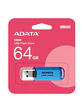 Memoria USB ADATA C906, Azul, 64GB, USB tipo A - Miniatura 1