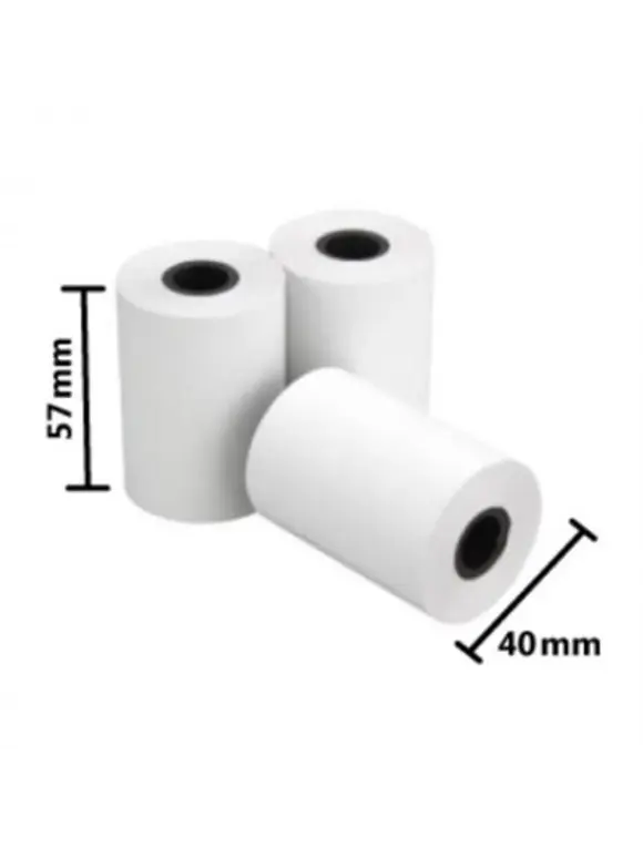 ROLLO PAPEL NEXTEP, TÉRMICO, 57X40MM, CAJA CON 100 PZAS 2