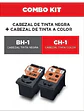 Cabezal Canon SERIE G COLOR (CH-1) Y NEGRO (BH-1), 0692C005AA - Miniatura 1