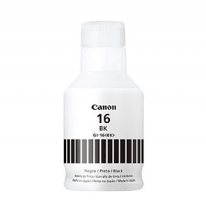 Tanque de Tinta CANON GI-16, Negro, Inyección de tinta, Canon Maxify