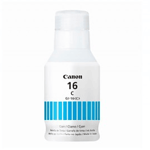 Tanque de Tinta CANON GI-16, Cian, Inyección de tinta, Canon Maxify
