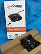Hub USB 4 puertos, Compatible con todos los puertos y dispositivos USB - Miniatura 1