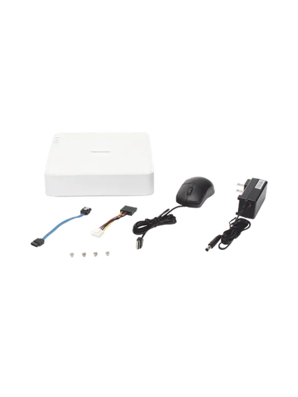 DVR 4 Canales TurboHD + 1 Canal IP / 2 Megapixel (1080p) Lite / Acusense Lite (Evita Falsas Alarmas) / Audio por Coaxitron / 1 Bahia de Disco Duro / H.265+ / Salida de Vídeo Full HD 1