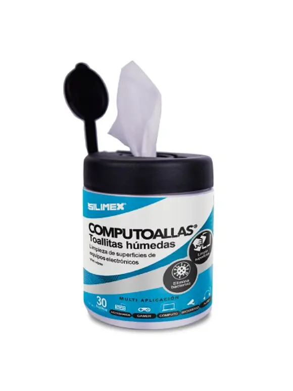 Toallas húmedas SILIMEX, Paños húmedos, Componentes electrónicos 1