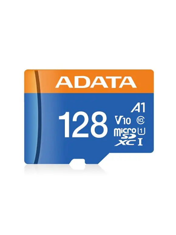 Memoria Micro SD ADATA AUSDX128GUICL10A1-RA1, 128 GB, 100 MB/s, Negro, Clase 10 2