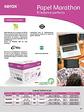 CAJA XEROX PAPEL MARATHON CARTA 99% BLANCURA - Miniatura 3