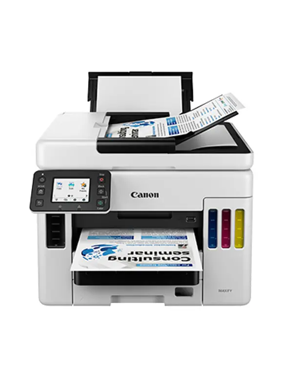 Impresora Multifuncional CANON Maxify GX7010, Tecnología Tinta Continua. Impresora, Copiadora, Escáner y Fax. Pantalla Táctil en Color de 2.7 Pulgadas 1