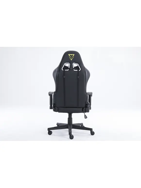 SILLA GAMER OCELOT/COLOR NEGRO/DESCANSA BRAZOS AJUSTABLES/RECLINABLE 90-155 GRADOS/SOPORTA HASTA 150KG 2