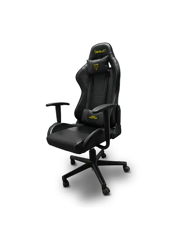 SILLA GAMER OCELOT/COLOR NEGRO/DESCANSA BRAZOS AJUSTABLES/RECLINABLE 90-155 GRADOS/SOPORTA HASTA 150KG 4
