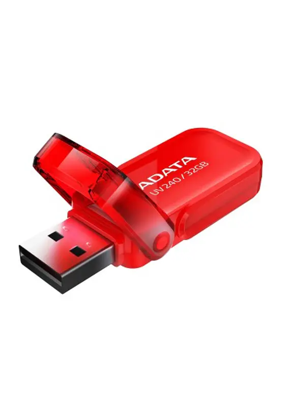 Memoria USB 2.0 de 32GB ADATA UV240, Rojo, 32GB, USB 2.0 1