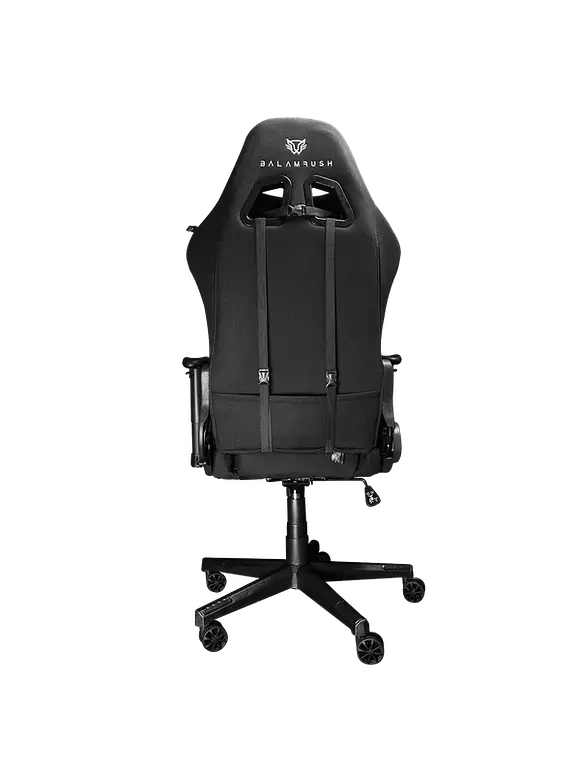 SILLA GAMER BALAM RUSH LIGHTNING RUSH / RGB / HASTA 120 KG / PISTON CLASE 4 / INCLINACION 90° - 100° / CONTROL REMOTO / NEGRO 4