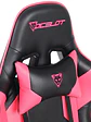 SILLA GAMER OCELOT / VINIPIEL / BASE NYLON AJUSTABLE / DESCANSABRAZOS 2D / PISTON CLASE 4 / RECLINABLE 90-155 GRADOS / HASTA 150KG / COJINES LUMBAR Y CERVICAL / COLOR NEGRO CON MAGENTA - Miniatura 6