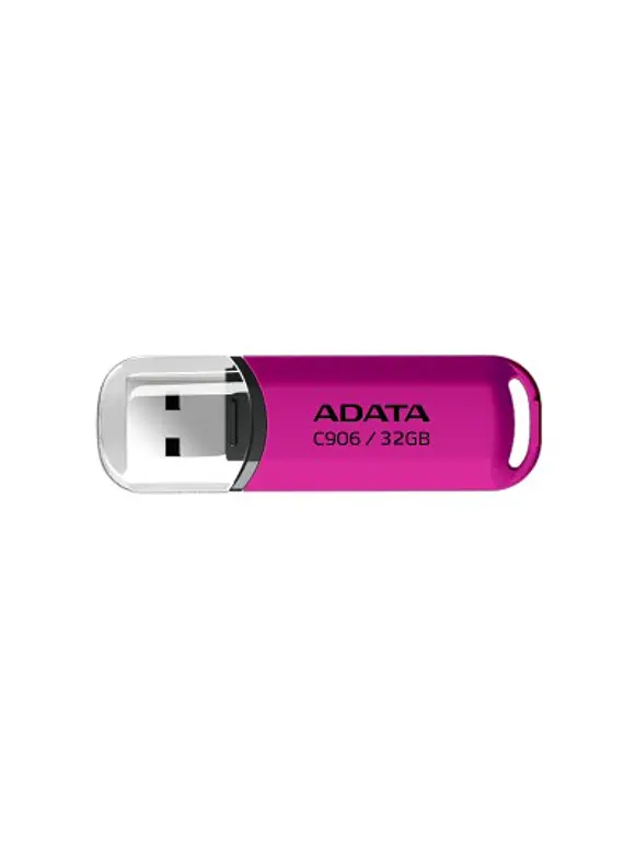 Memoria USB 2.0 de 32GB C906, diseño clásico y compacta. NP. AC906-32G-RPP Color ROSA 3