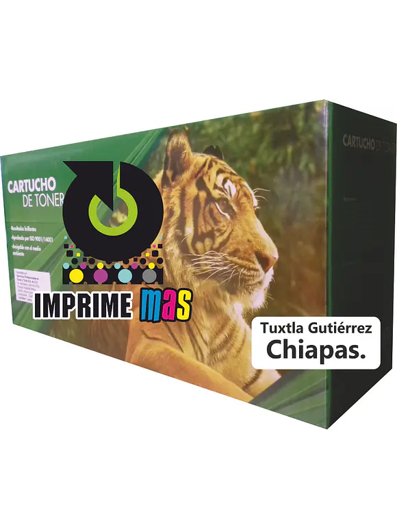 Cartucho de Toner Tigre 258A (CF258A) Negro Calidad Estándar para 3,000 páginas. SIN CHIP 1