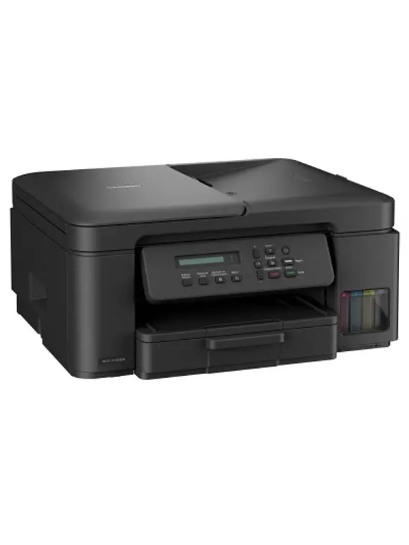 Multifuncional Tinta Continua Brother DCPT730DW, impresión dúplex, 27 ppm negro/23 ppm color, USB 2.0, Wifi 2.4/5Ghz, cama plana color tamaño carta 1
