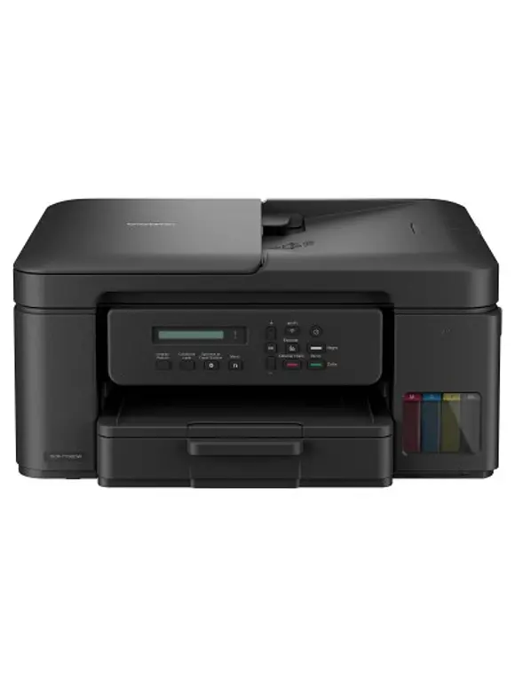 Multifuncional Tinta Continua Brother DCPT730DW, impresión dúplex, 27 ppm negro/23 ppm color, USB 2.0, Wifi 2.4/5Ghz, cama plana color tamaño carta 3