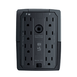 No-Break R-UPR 508, 500 VA 250 Watts, Negro