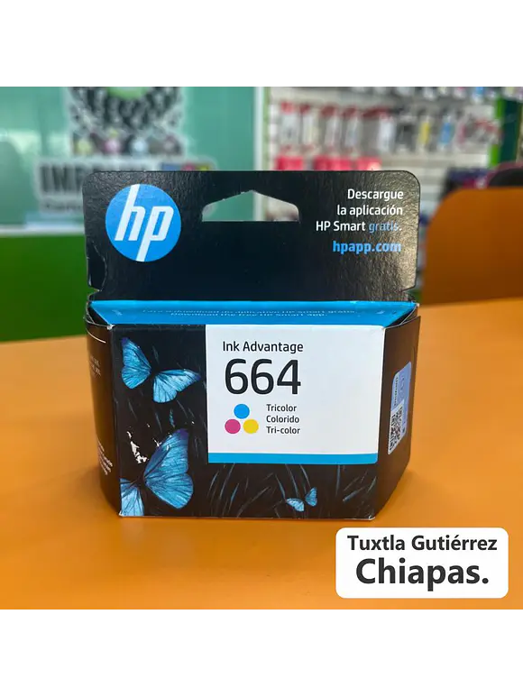 CARTUCHO DE TINTA HP 664 TRICOLOR ORIGINAL2 1