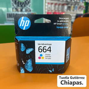 CARTUCHO DE TINTA HP 664 TRICOLOR ORIGINAL2