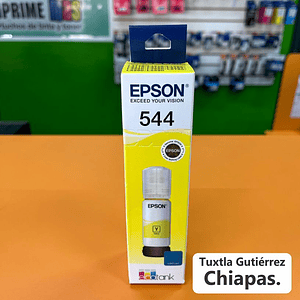 Botella de Tinta Epson T544 Amarillo