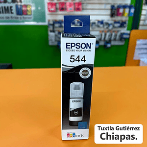 Botella de Tinta Epson T544 Negro