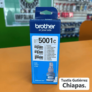 Botella de Tinta Brother BT5001C, Cyan original