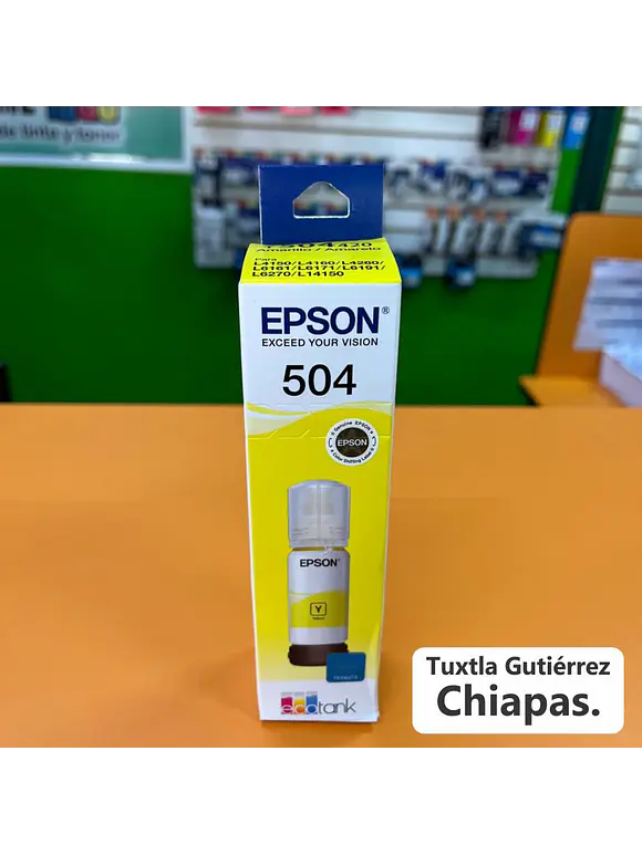 Cartucho EPSON T504420-AL, Amarillo, Epson 1