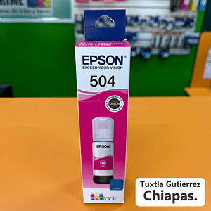 Cartucho EPSON T504320-AL, Magenta, Epson