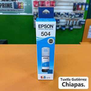 Cartucho EPSON T504220-AL, Cian, Epson
