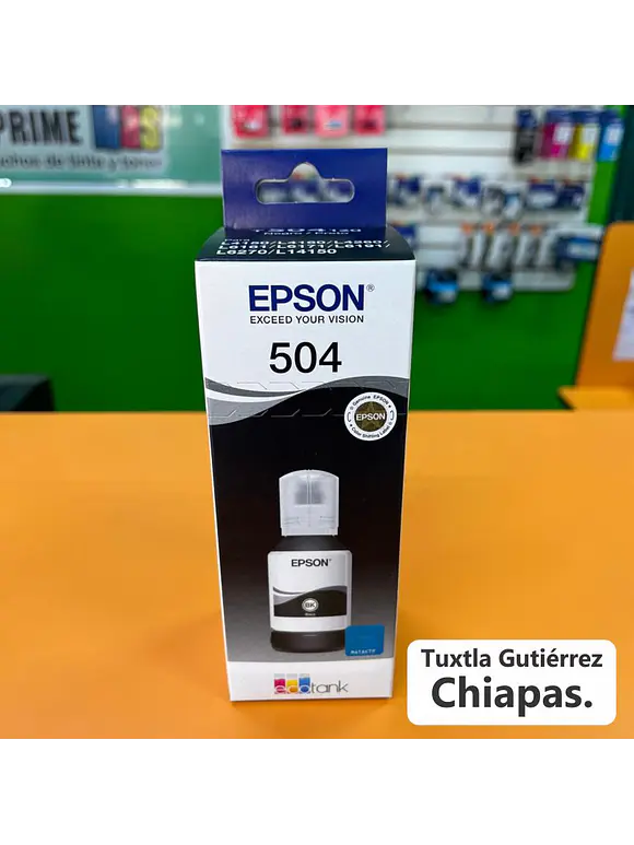 Cartucho EPSON T504120-AL, Negro, Epson 1