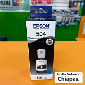 Cartucho EPSON T504120-AL, Negro, Epson