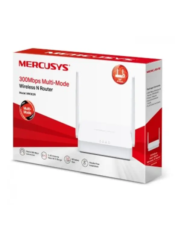 ROUTER INALÁMBRICO N MULTIMODO A 300MBPS MERCUSYS MW302R CON COBERTURA AMPLIA Y WIFI MÁS RÁPIDO EN CADA DISPOSITIVO 3