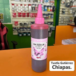 250 ML DE TINTA GENERICA DYE ALPHA INK PARA EPSON MAGENTA LIGHT