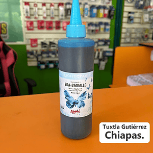 250 ML DE TINTA GENERICA DYE ALPHA INK PARA EPSON CYAN LIGHT