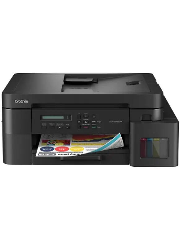 Multifuncional Tinta Continua Brother DCPT830DW, impresión dúplex, 30 ppm negro/26 ppm color, Wifi 2.4/5Ghz, Ethernet, cama plana color tamaño carta 2