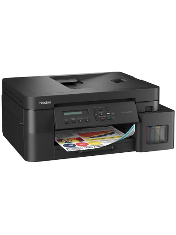 Multifuncional Tinta Continua Brother DCPT830DW, impresión dúplex, 30 ppm negro/26 ppm color, Wifi 2.4/5Ghz, Ethernet, cama plana color tamaño carta 3