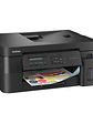 Multifuncional Tinta Continua Brother DCPT830DW, impresión dúplex, 30 ppm negro/26 ppm color, Wifi 2.4/5Ghz, Ethernet, cama plana color tamaño carta - Miniatura 3