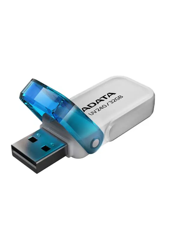 Memoria USB ADATA AUV240-32G-RWH, Blanco, 32 GB 1