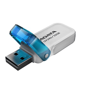 Memoria USB ADATA AUV240-32G-RWH, Blanco, 32 GB
